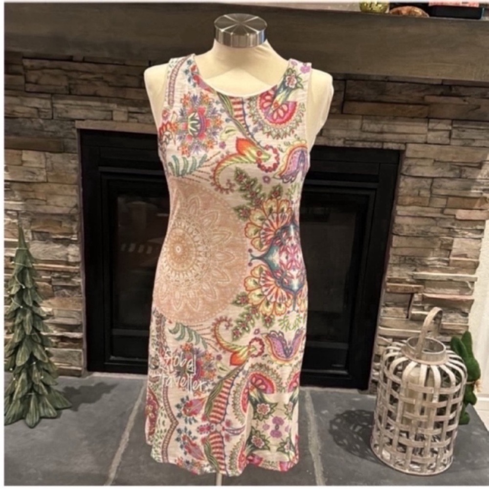 Desigual Colorful Paisley Sleeveless Mini Dress - Picture 4 of 14